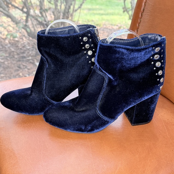 Y2K velvet ankle boots - Picture 5 of 8